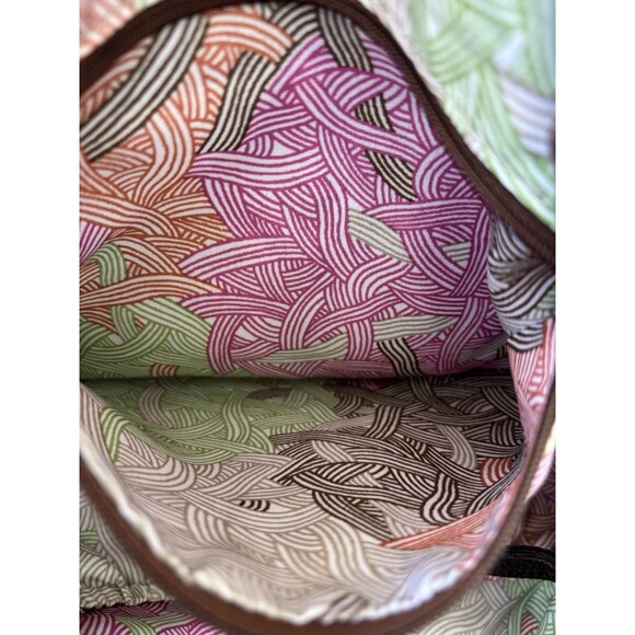 The Sak Brown Leather Purse Hobo Satchel Messenger Shoulder Bag - Picture 6 of 7